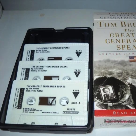Tom Brokaw The Greatest Generation Speaks Audio Book - Picture 3 of 4